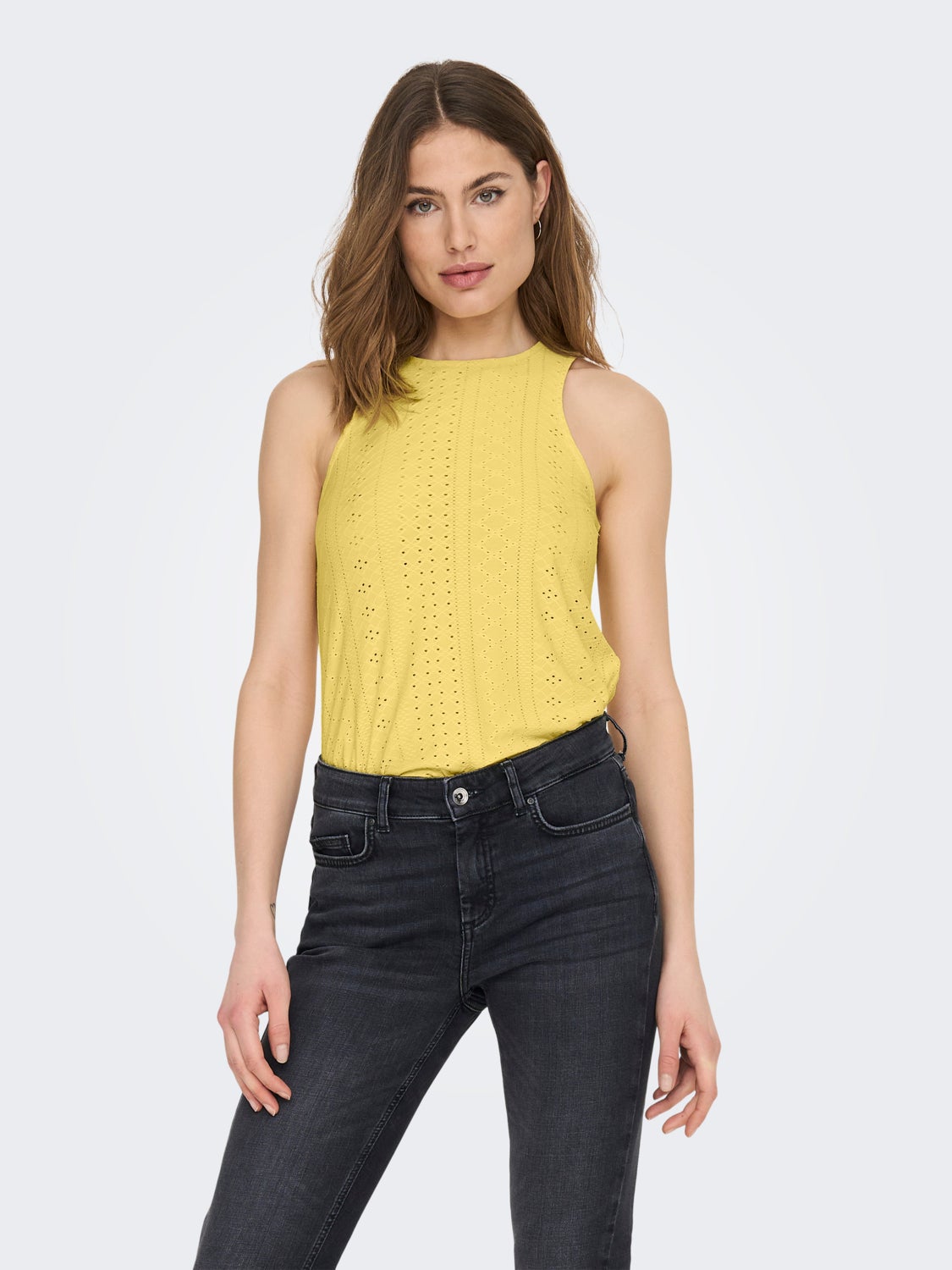 Regular Fit O-Neck Top