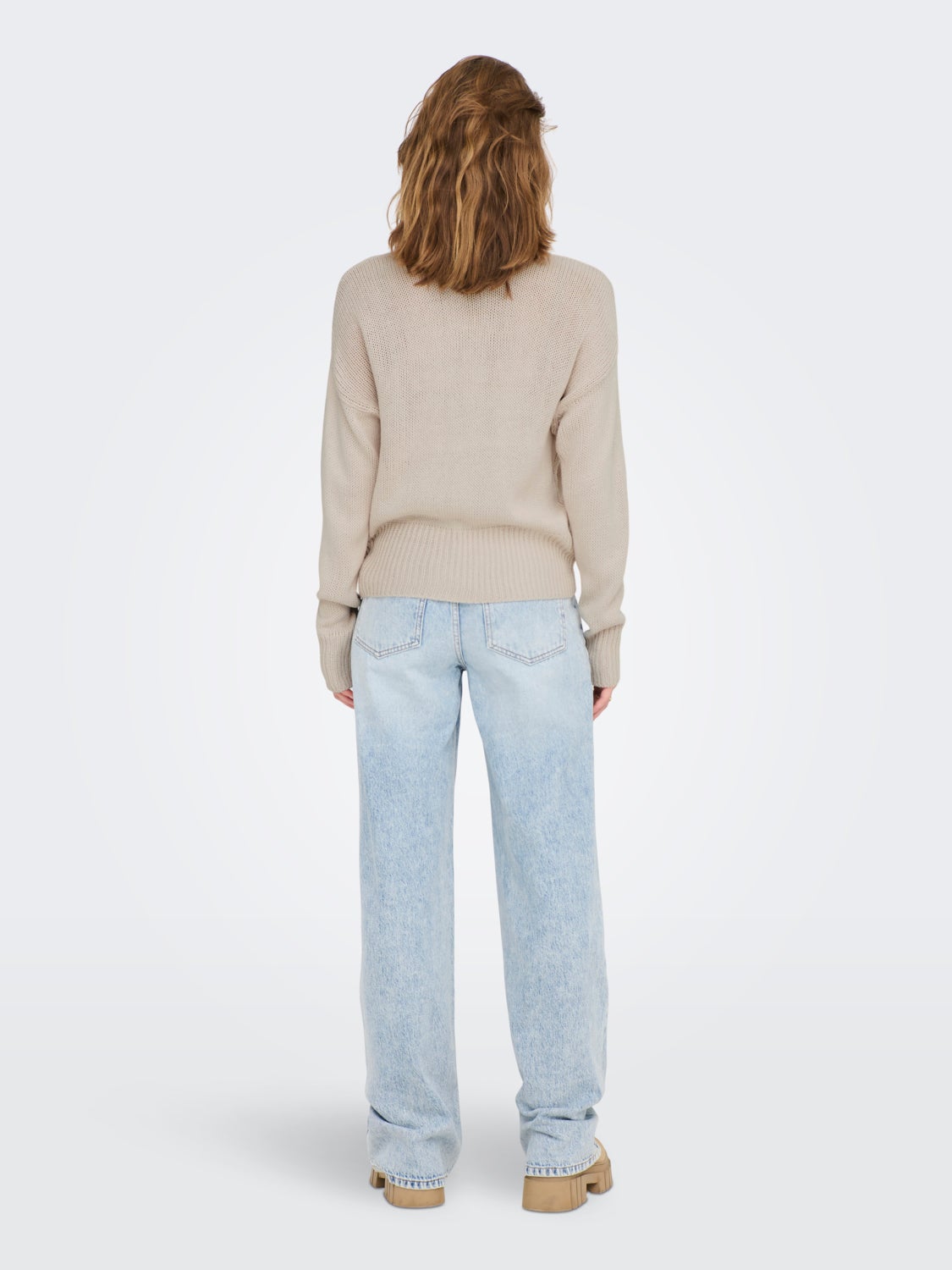 High neck Knitted Pullover