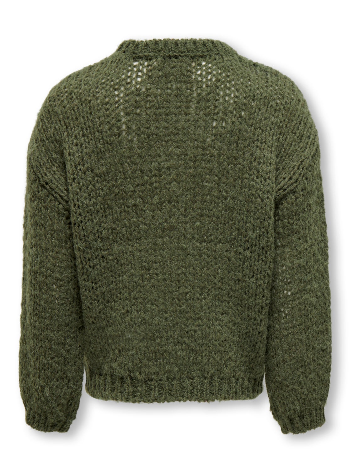 Long sleeved knitted pullover