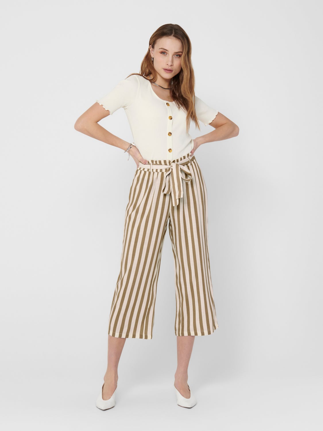 Striped Trousers