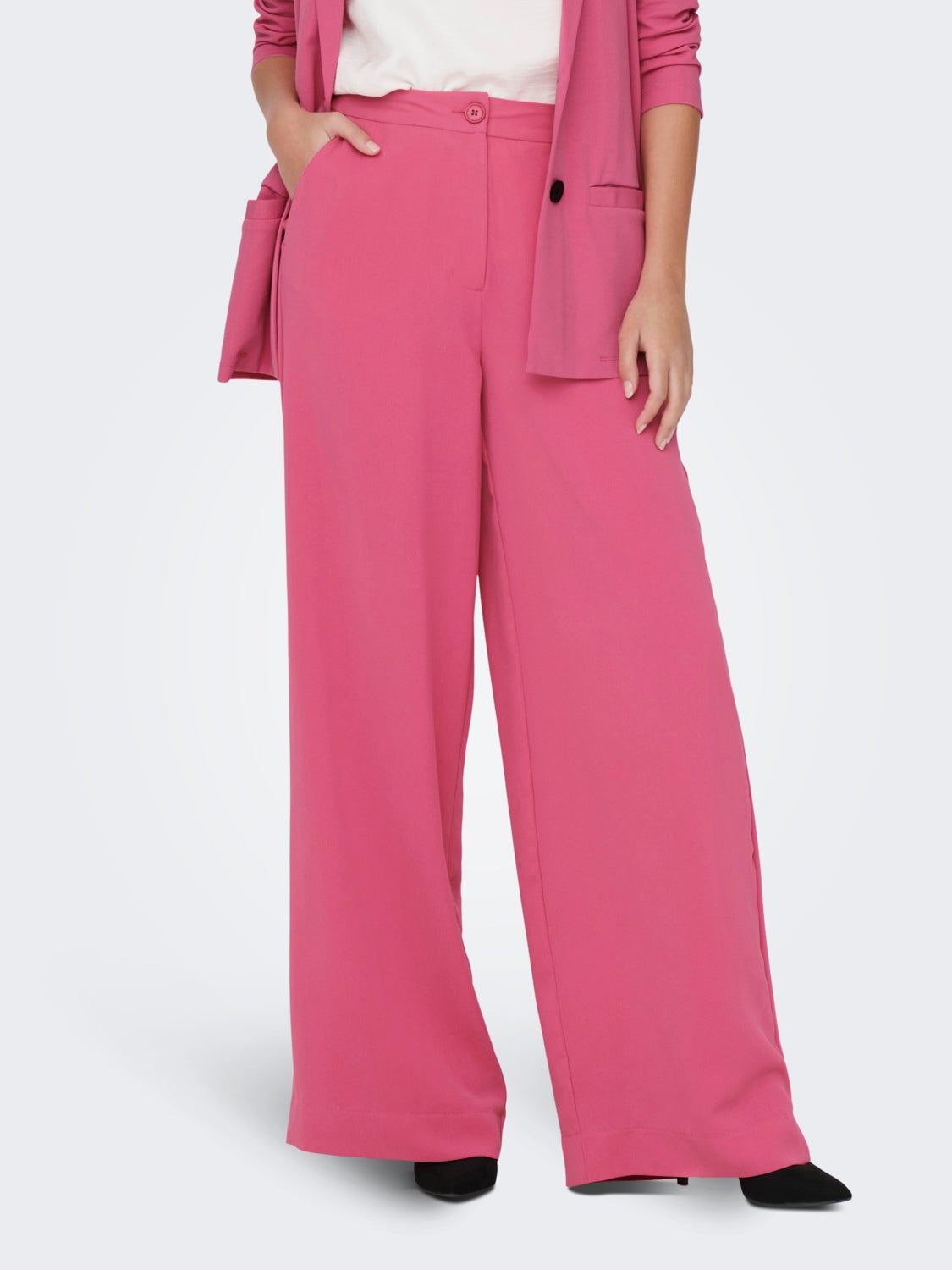 High waist classic pants
