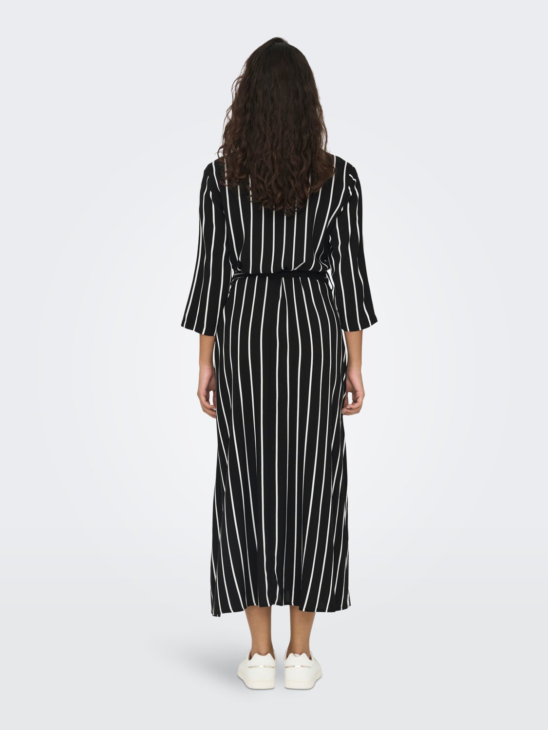 Printed Maxi Shirt dress