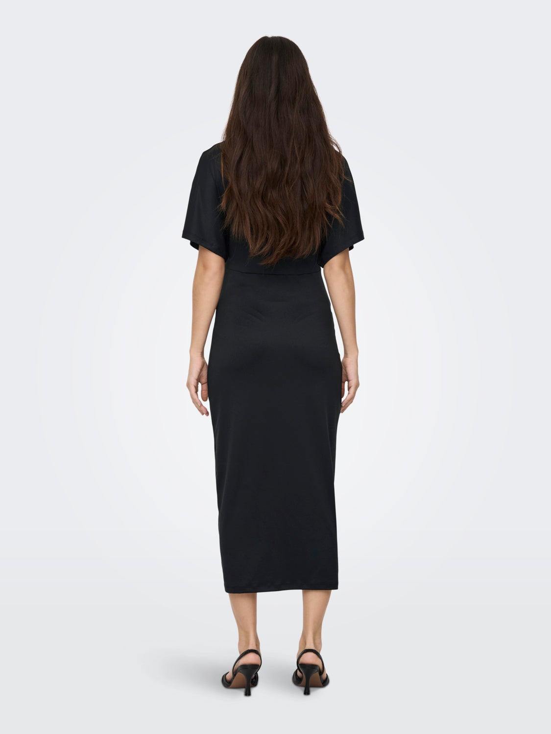 Mama v-neck midi dress
