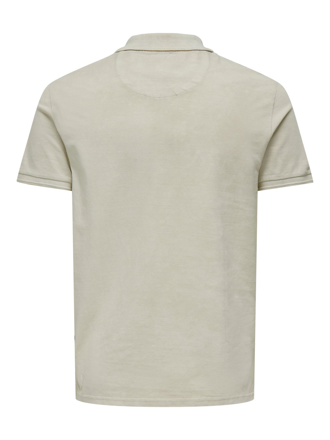 Slim Fit O-Neck Polo-Shirt