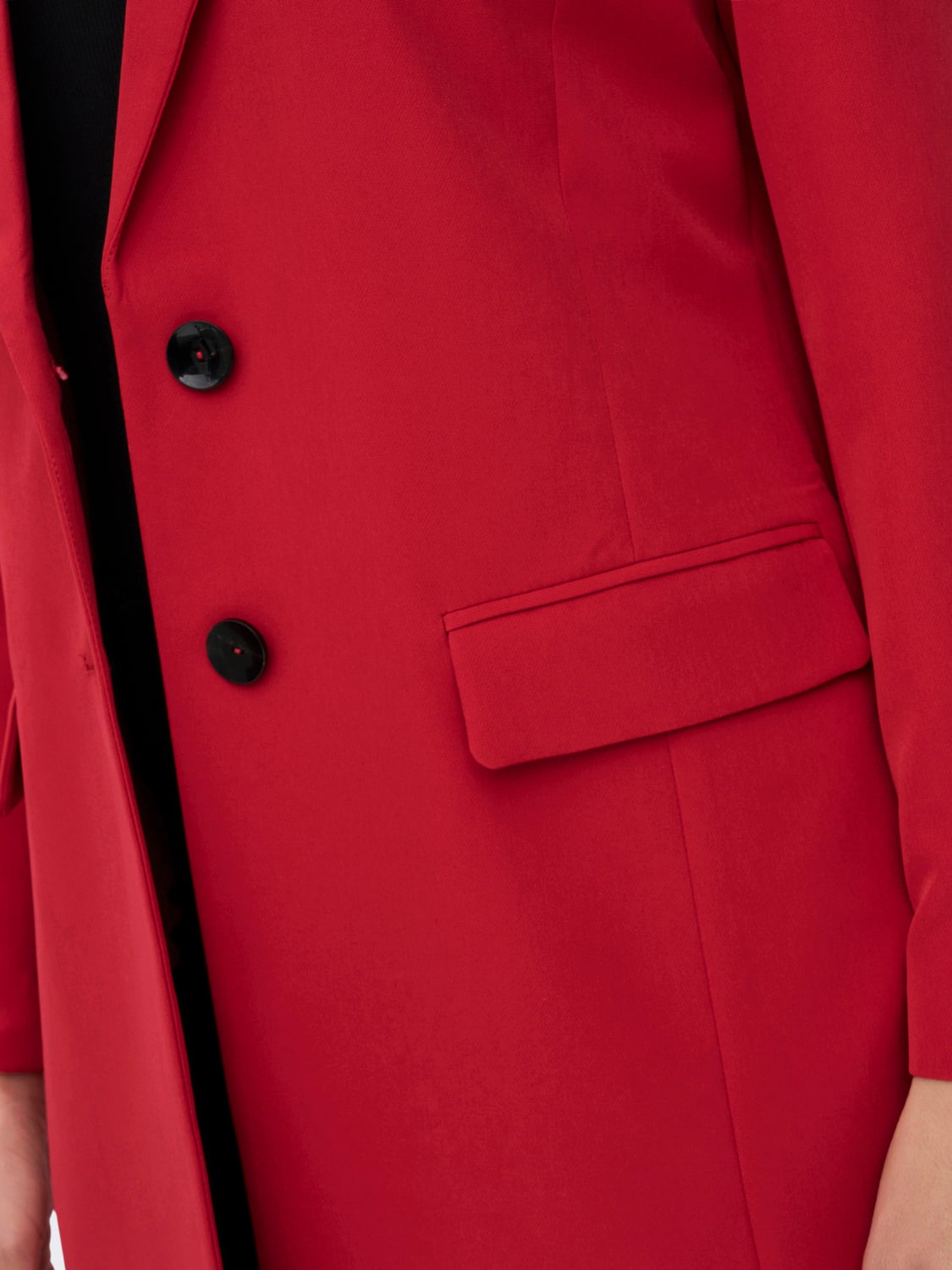 Long Line Fit Reverse Blazer