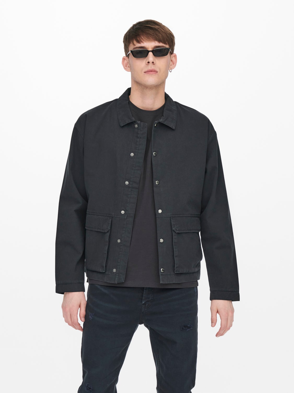 Utility Jacket with Pockets