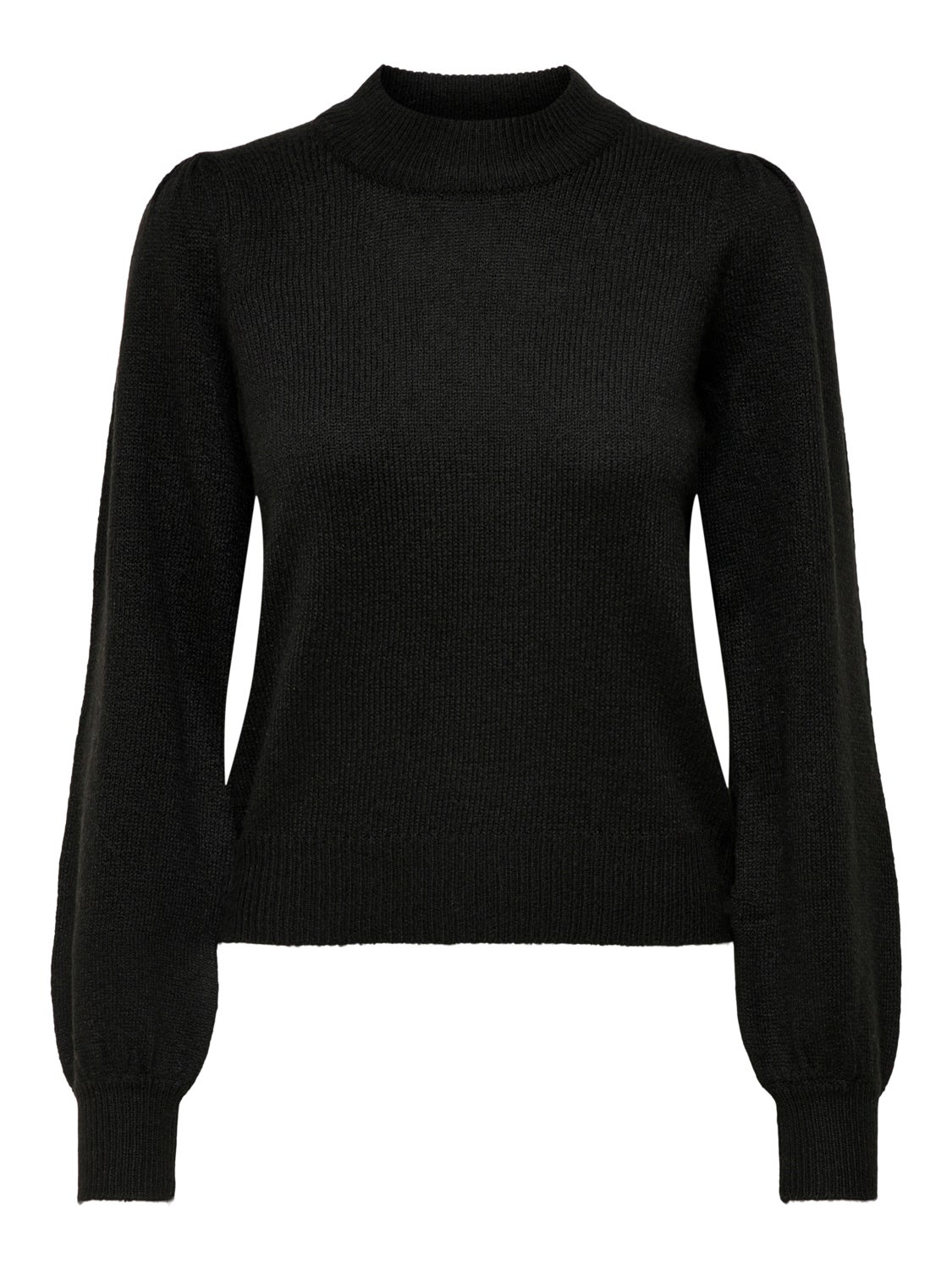High neck knitted pullover
