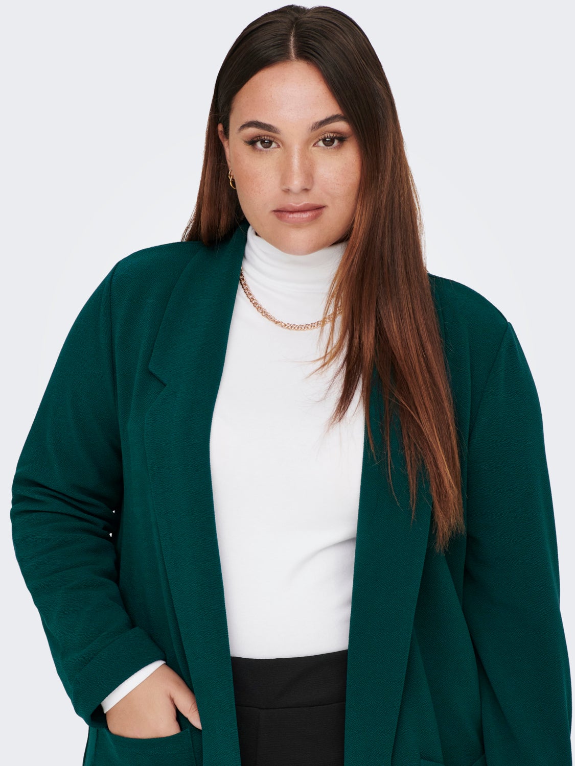 Curvy open Blazer
