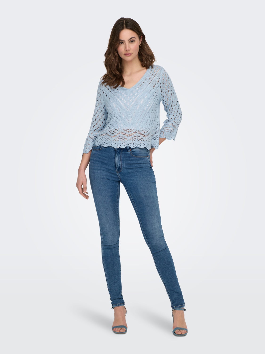 Short Knitted Pullover