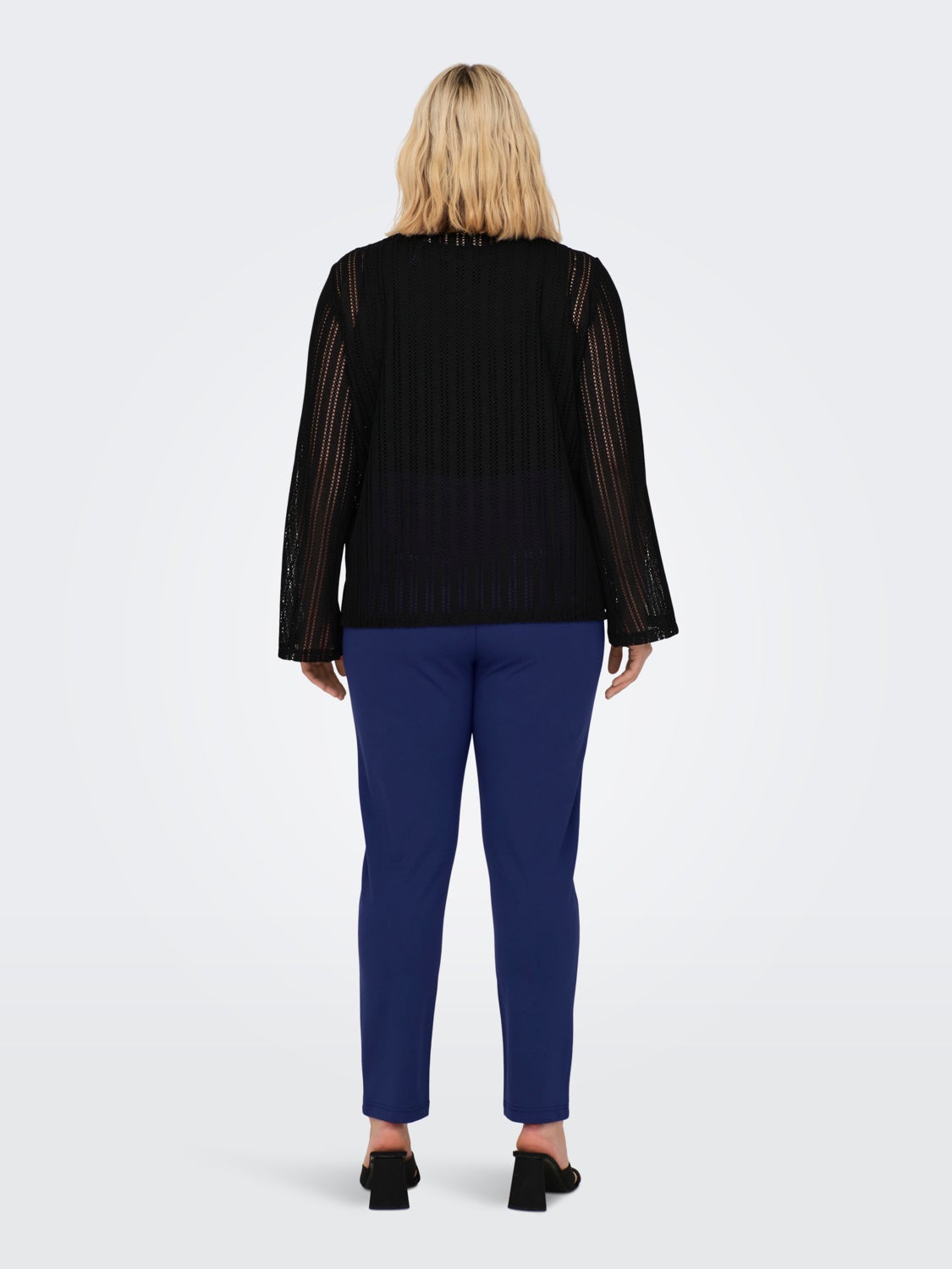 Curvy see through top