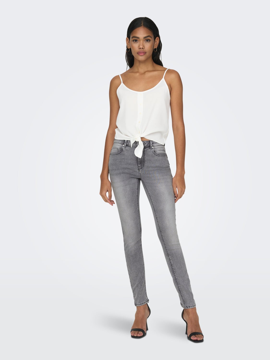 ONLDaisy life reg push ankle Skinny fit jeans
