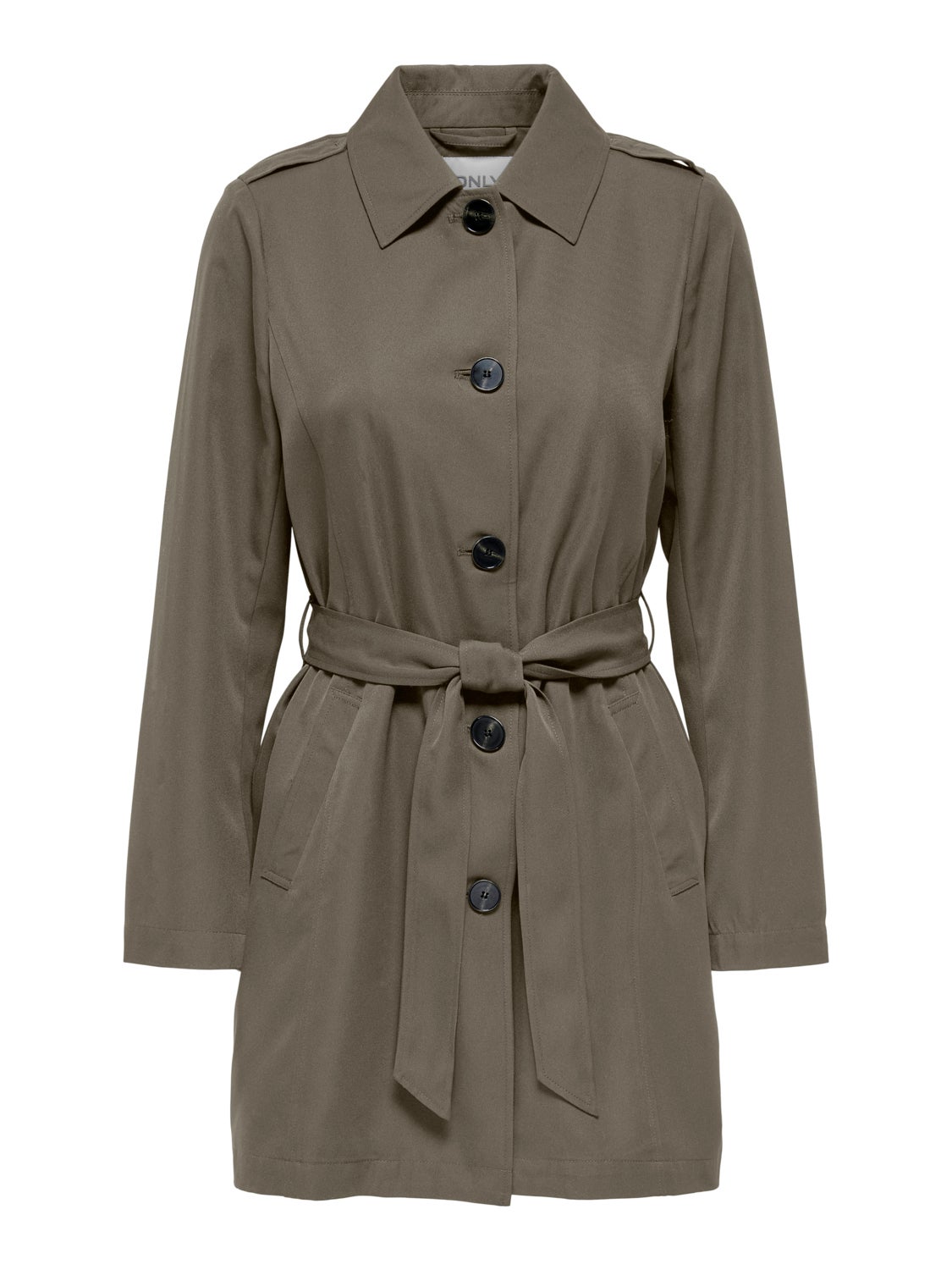 Short belted Trenchcoat