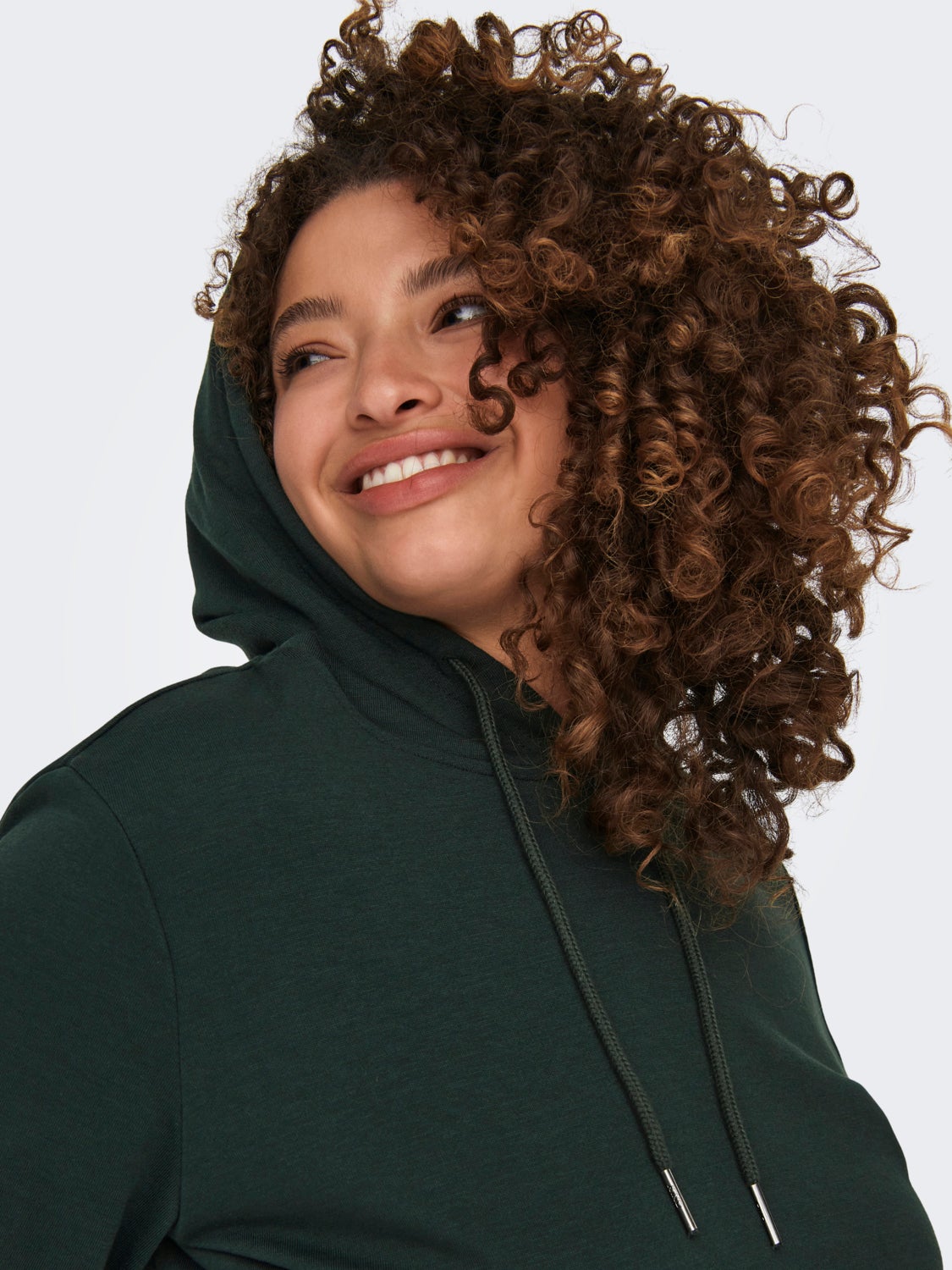 Curvy hooded sweat Dress