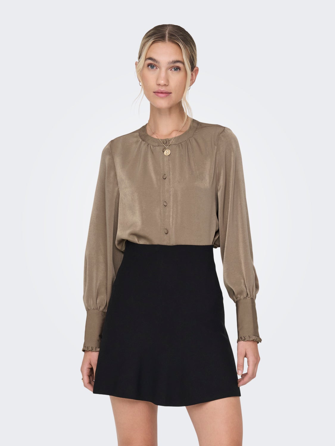 Solid colored Long Sleeved Top