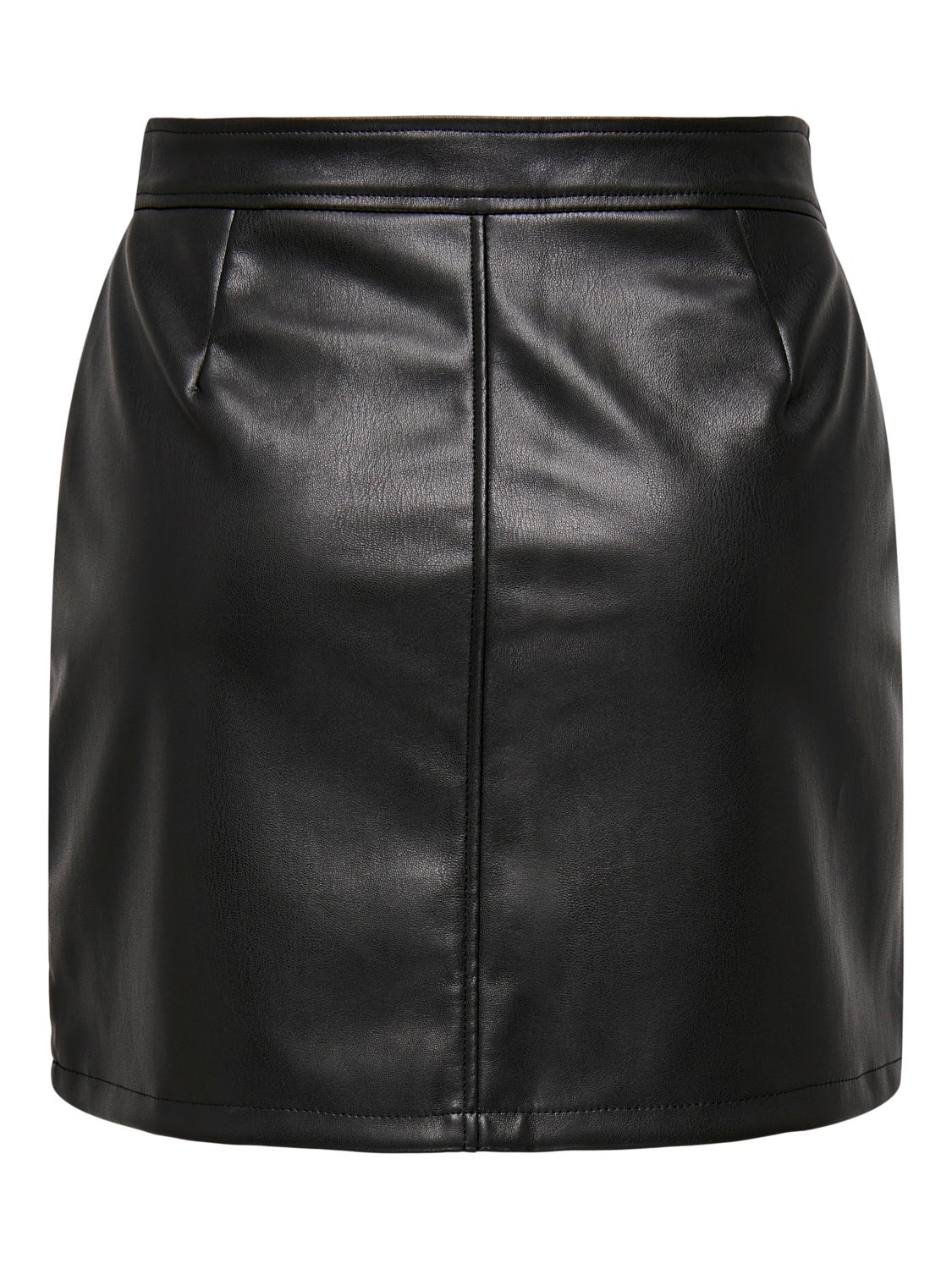 Faux Leather Mini Skirt