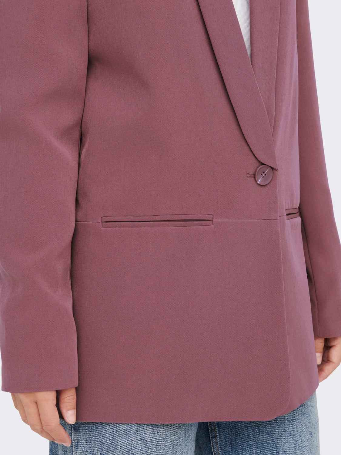 Classic box fit blazer