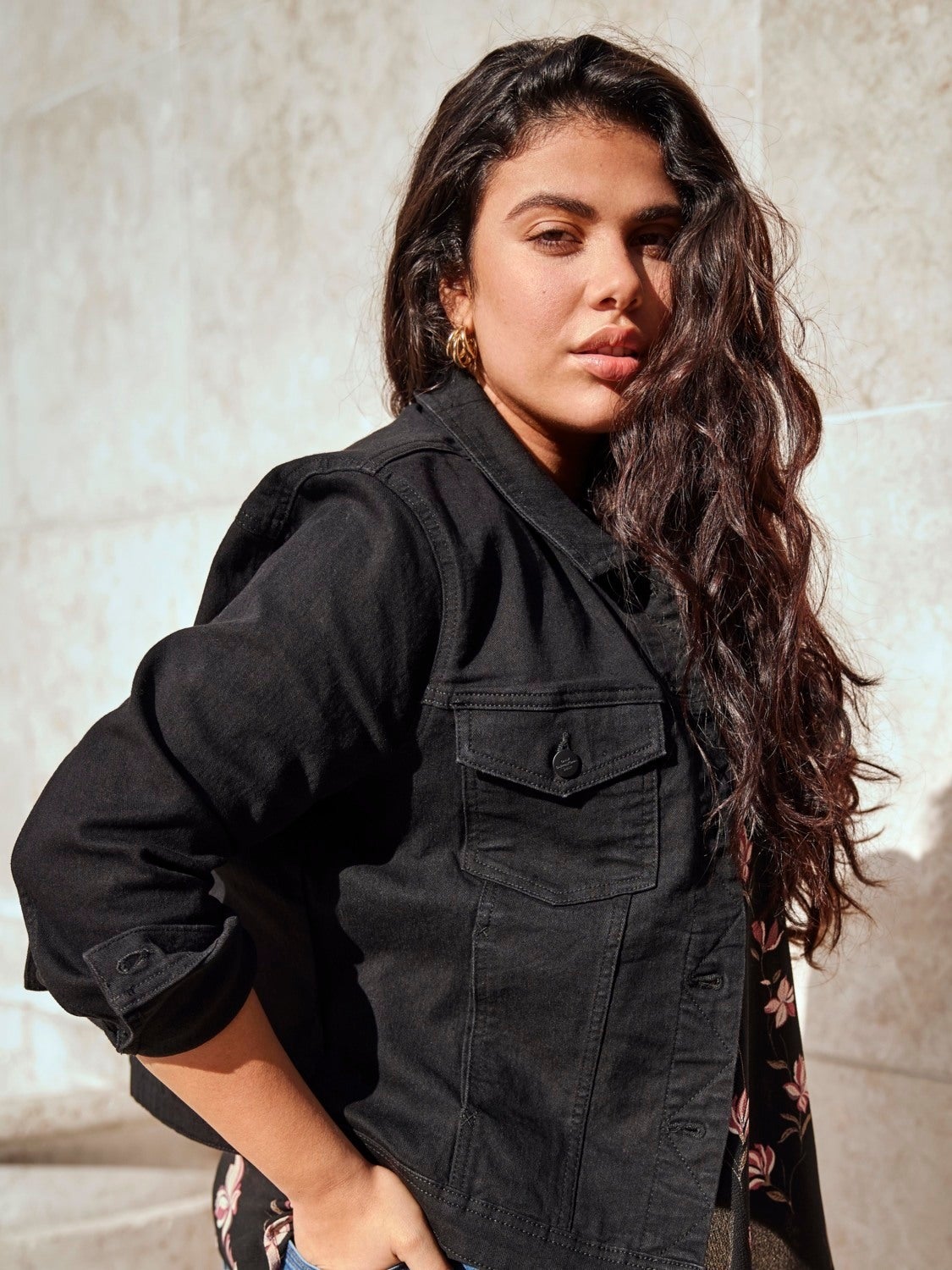 Curvy CARWespa Denim jacket