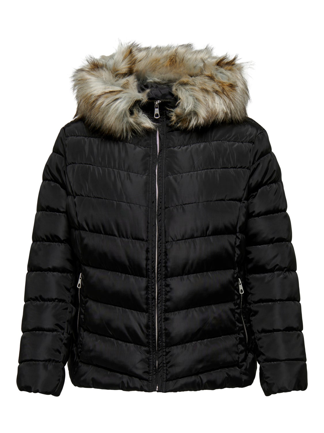 Curvy quilted jacket