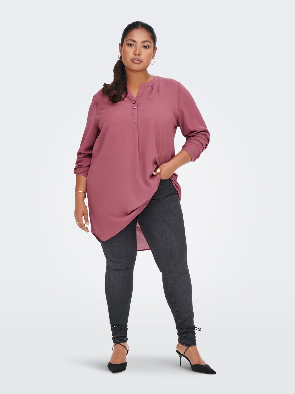 Curvy long tunic Shirt