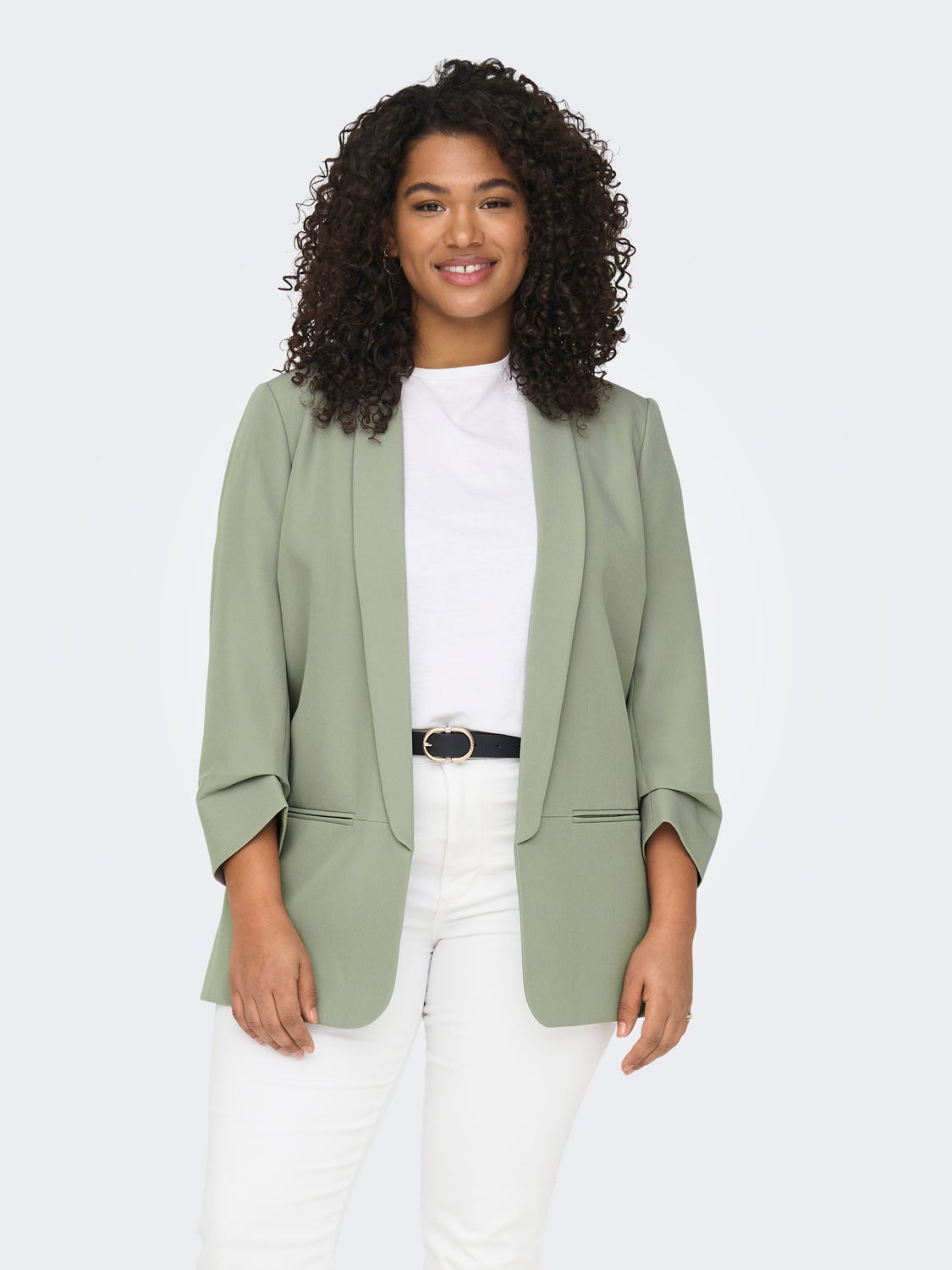 Curvy classic blazer