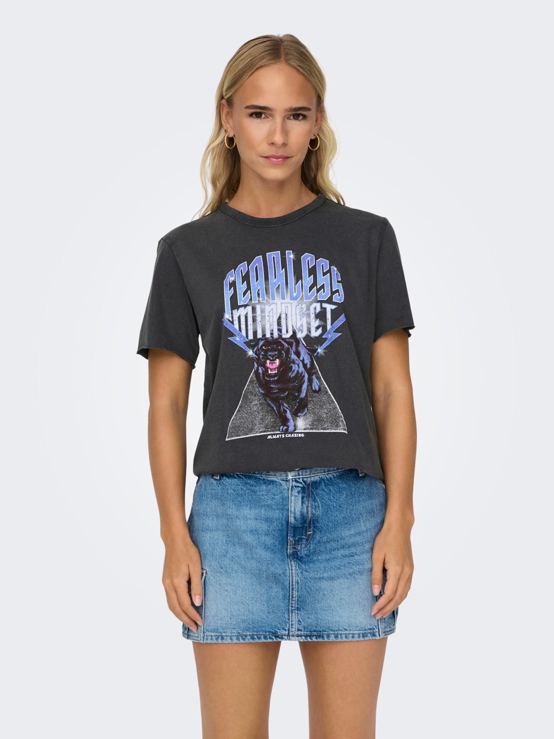 O-neck t-shirt with print