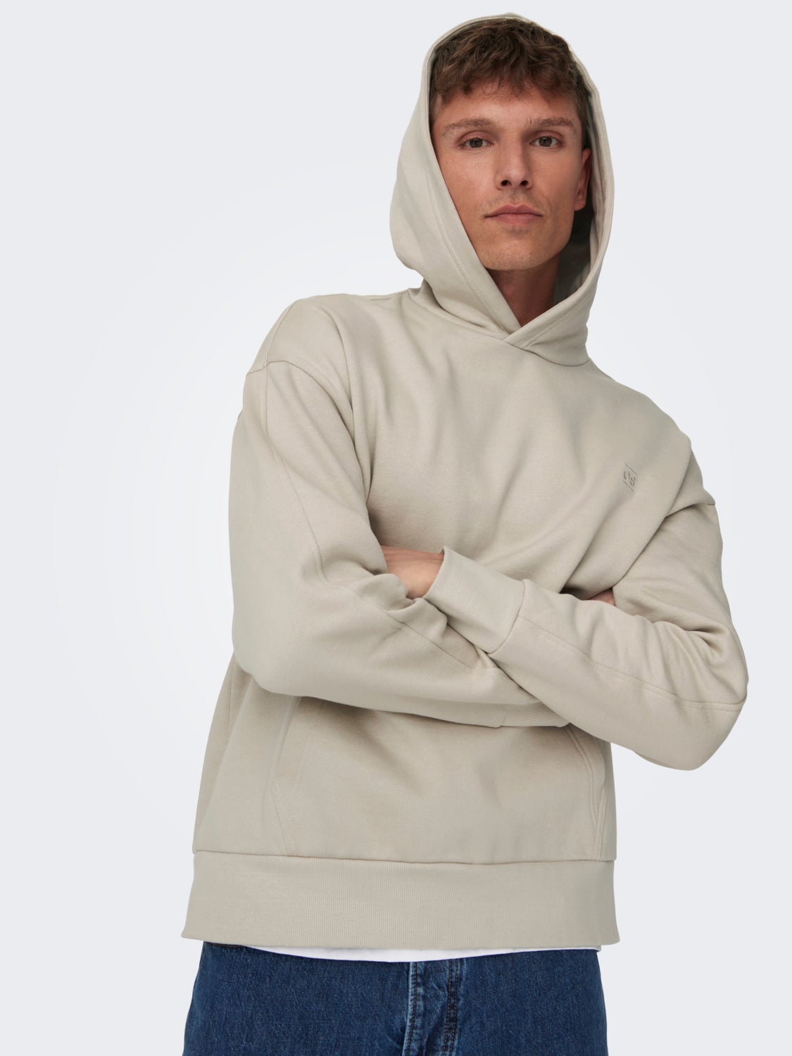 Relaxed fit hoodie