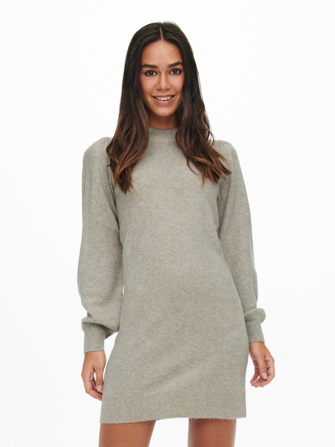 High neck Knitted Dress