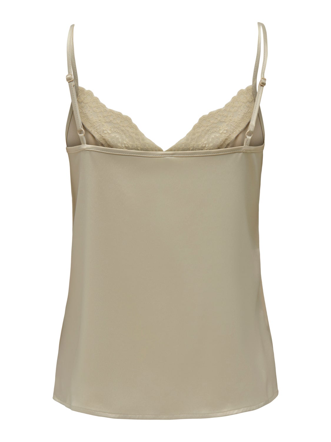 Singlet Top With Lace Details