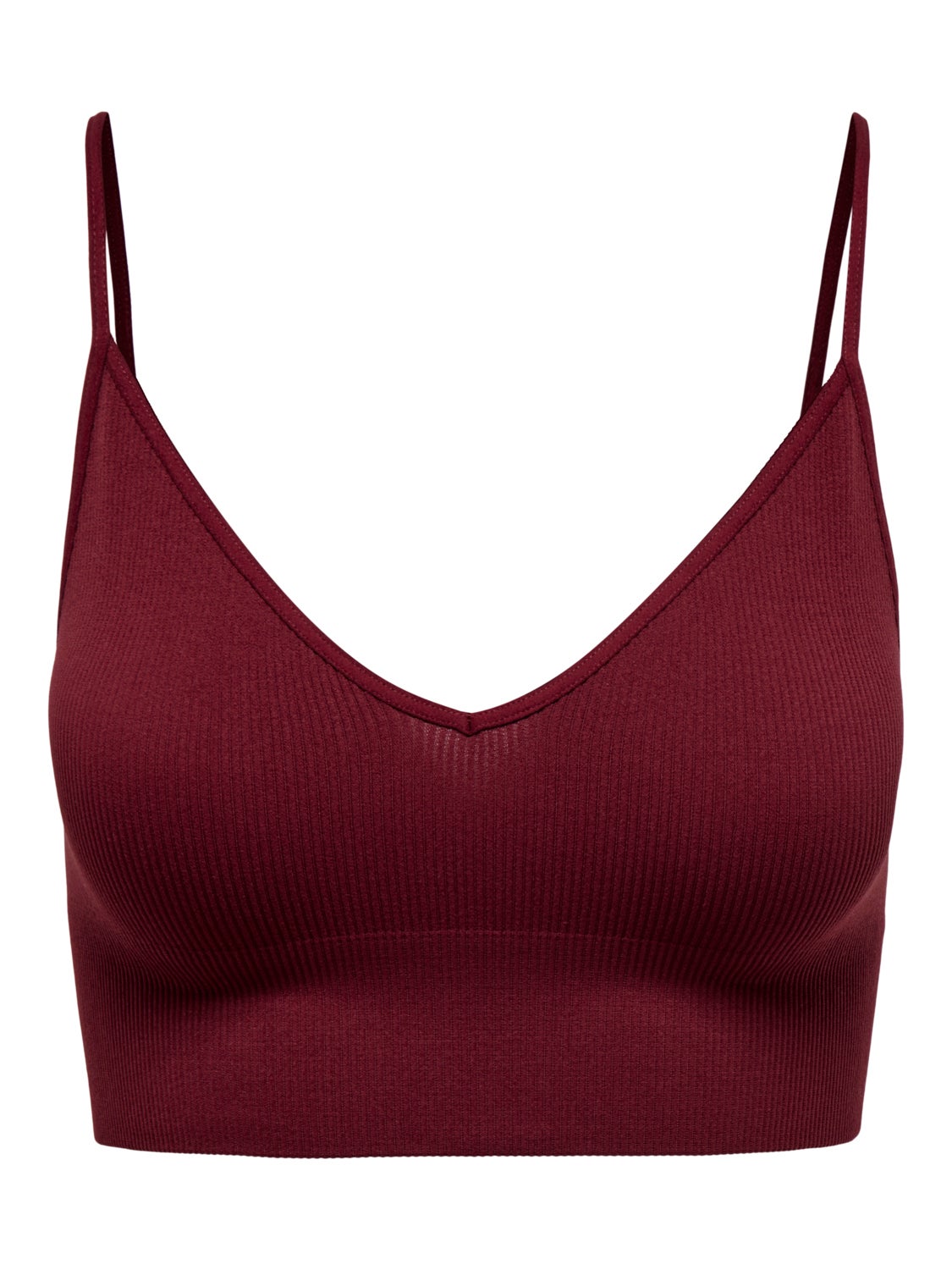 Seamless v-neck Bra