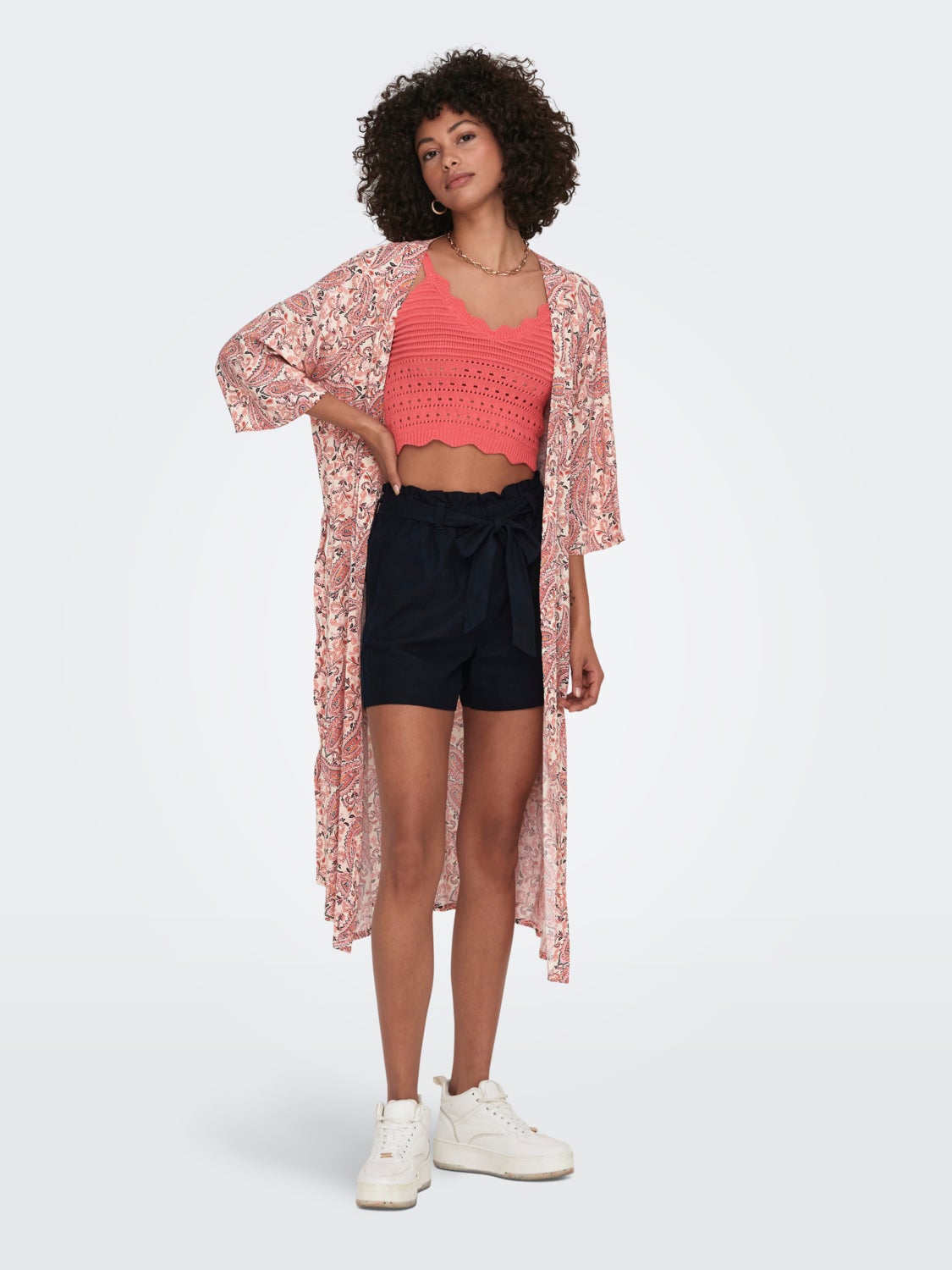 Long 3/4 sleeved Kimono