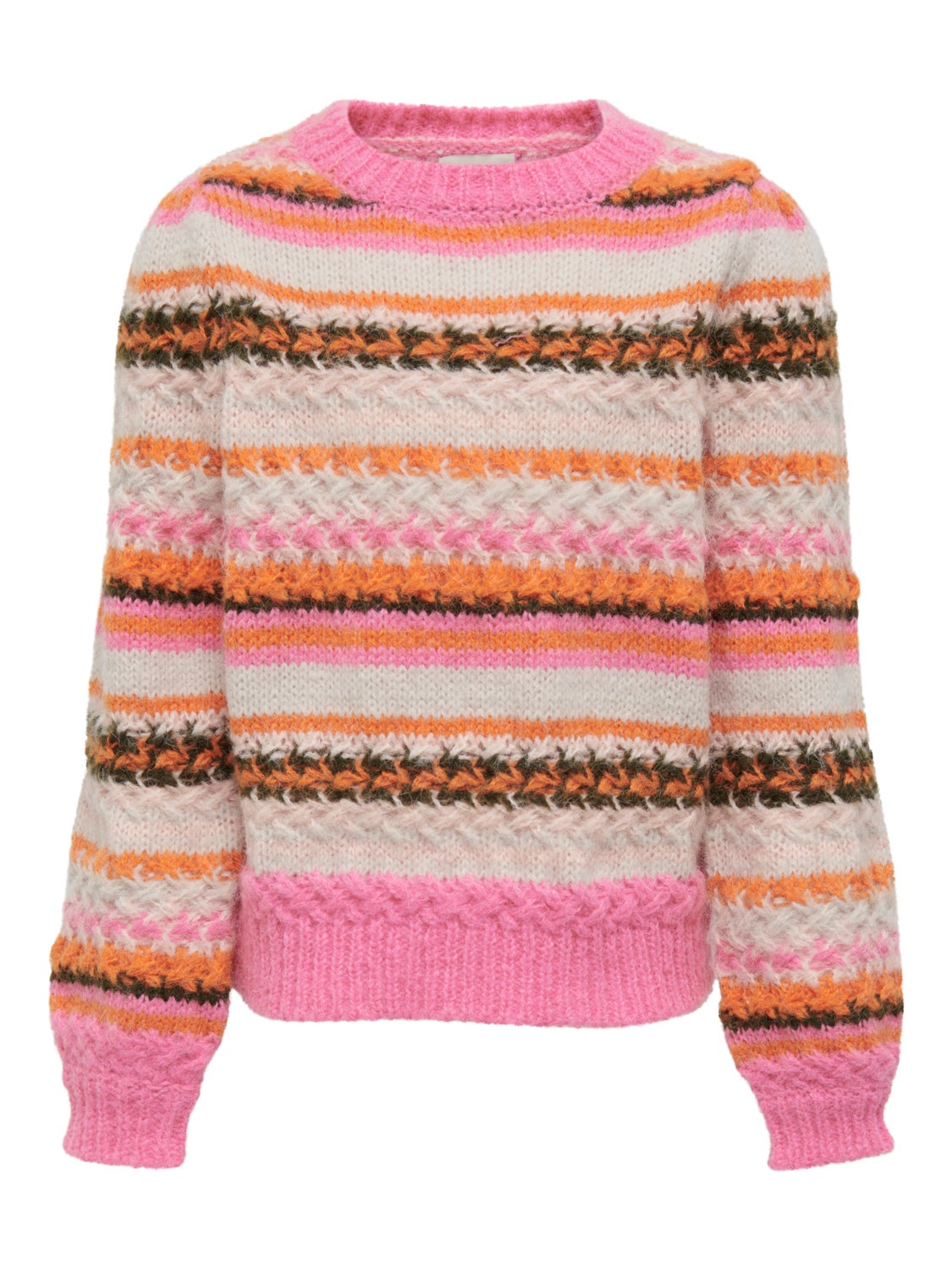 Detailed knitted pullover