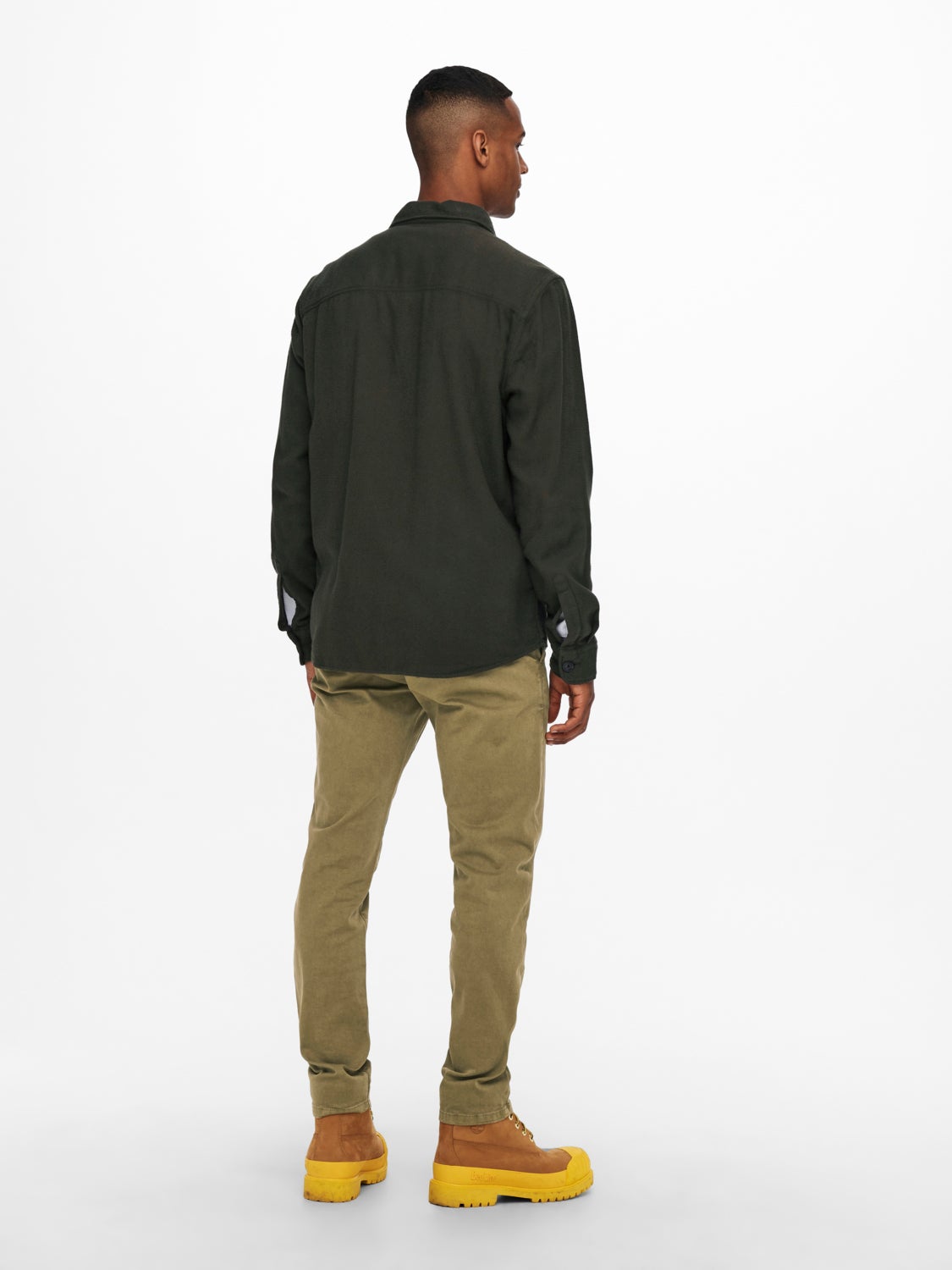 Regular fit overshirt