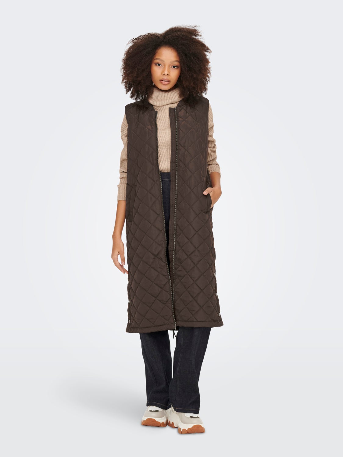 Long quilted Waistcoat