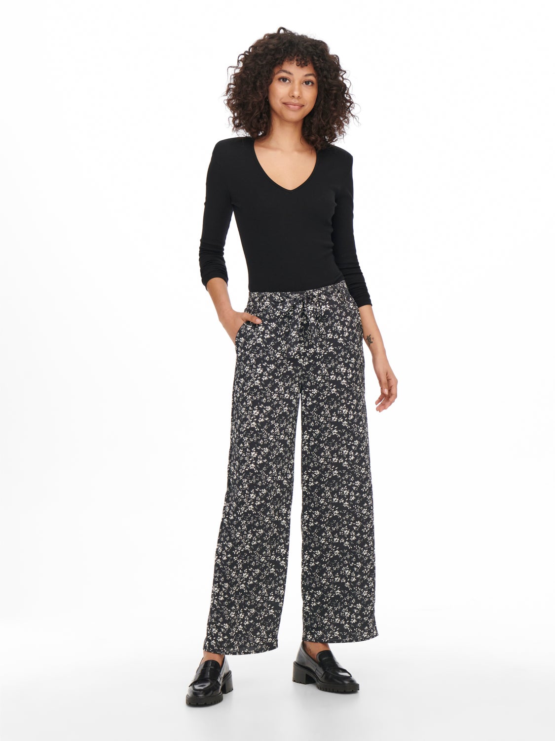 Patterned Trousers