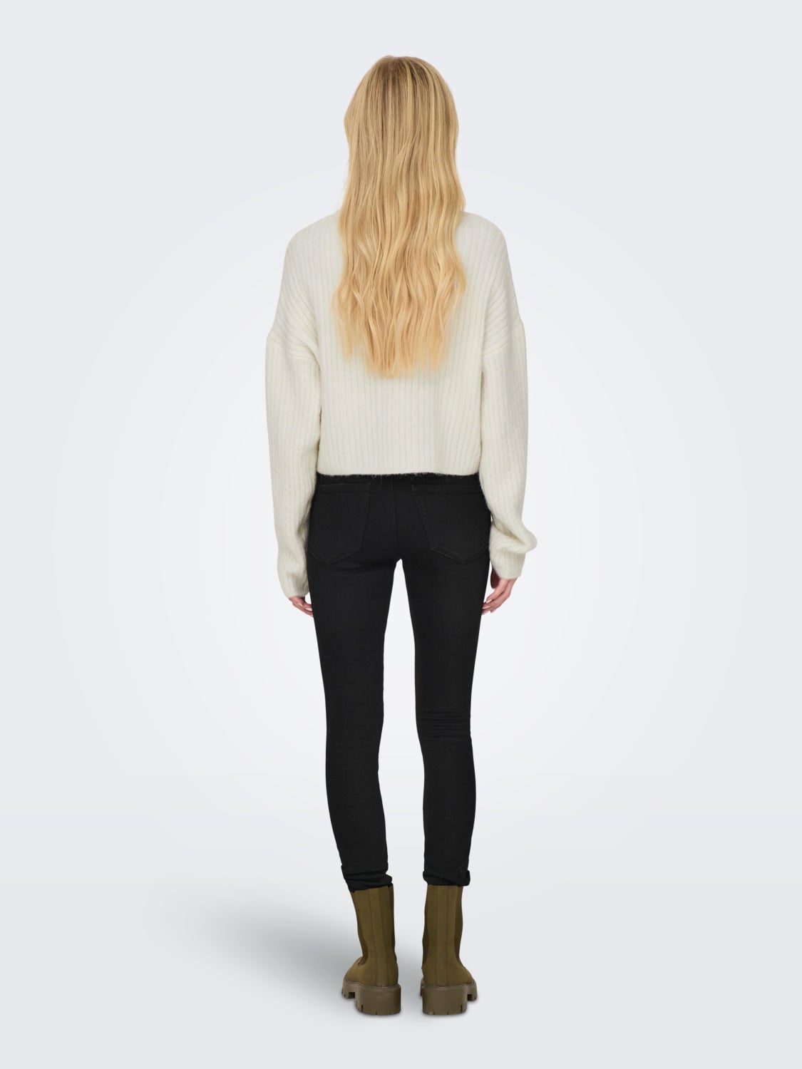 Embellished knitted pullover