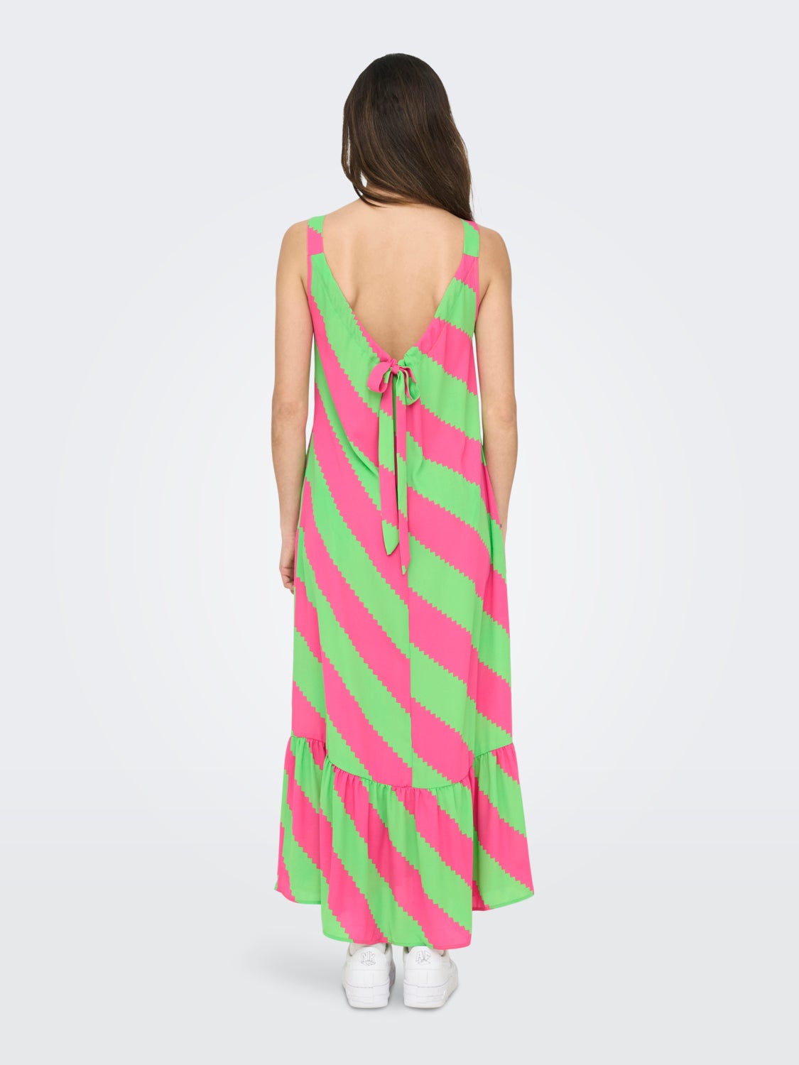 U-Neck Maxi Dress