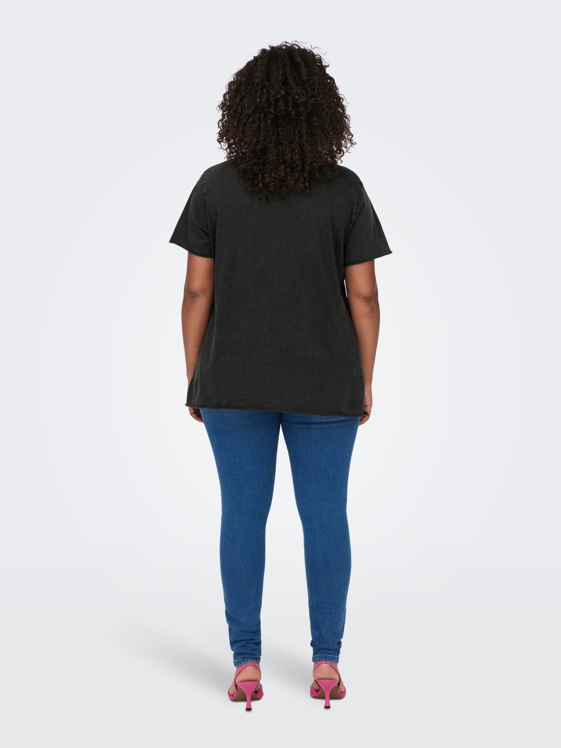 Curvy printed t-shirt