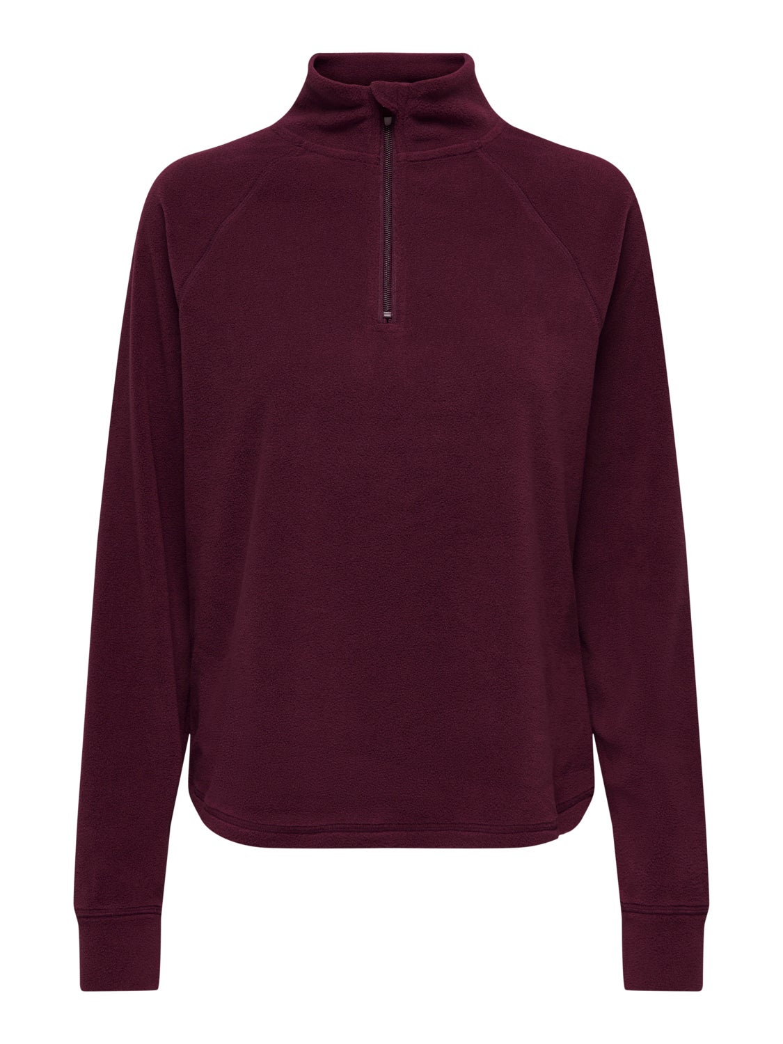 Training fleece with half zip