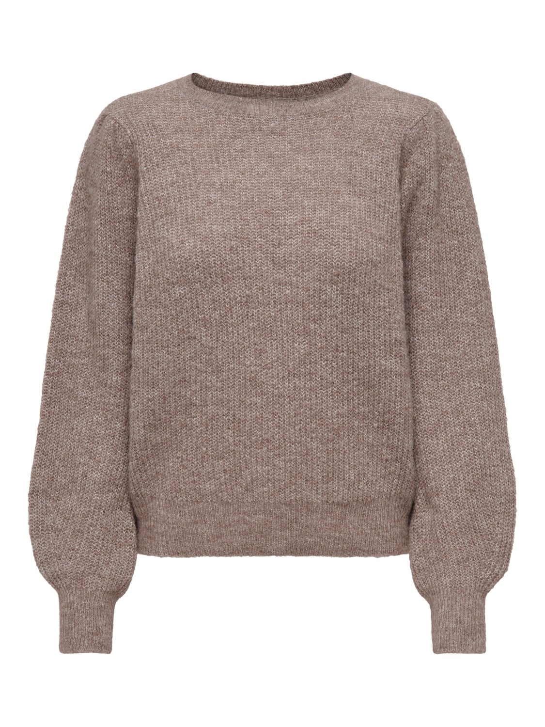 Puff sleeved Knitted Pullover