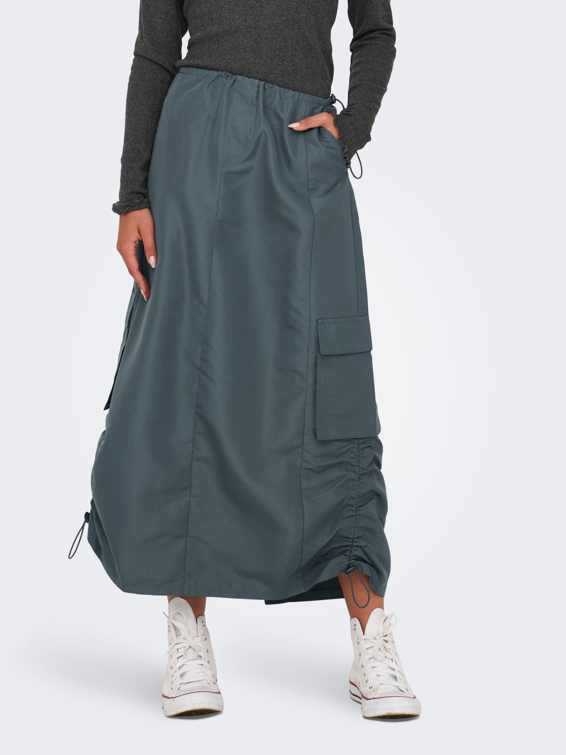 Maxi cargo skirt