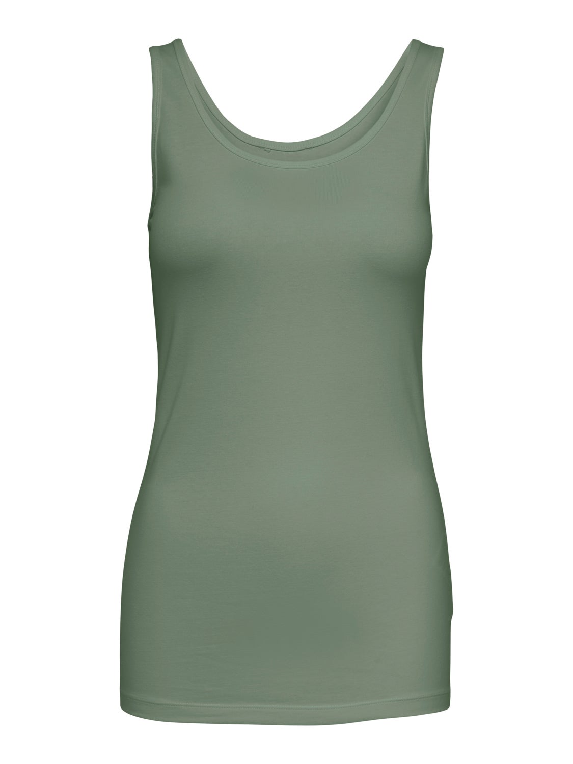Slim Fit U-Neck Tank-Top