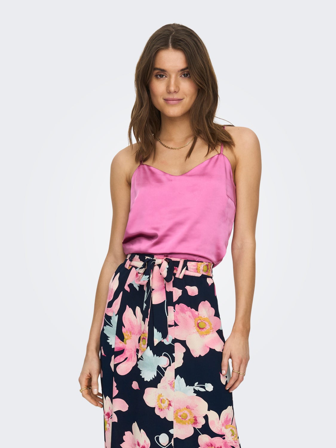 Regular Fit U-Neck Top