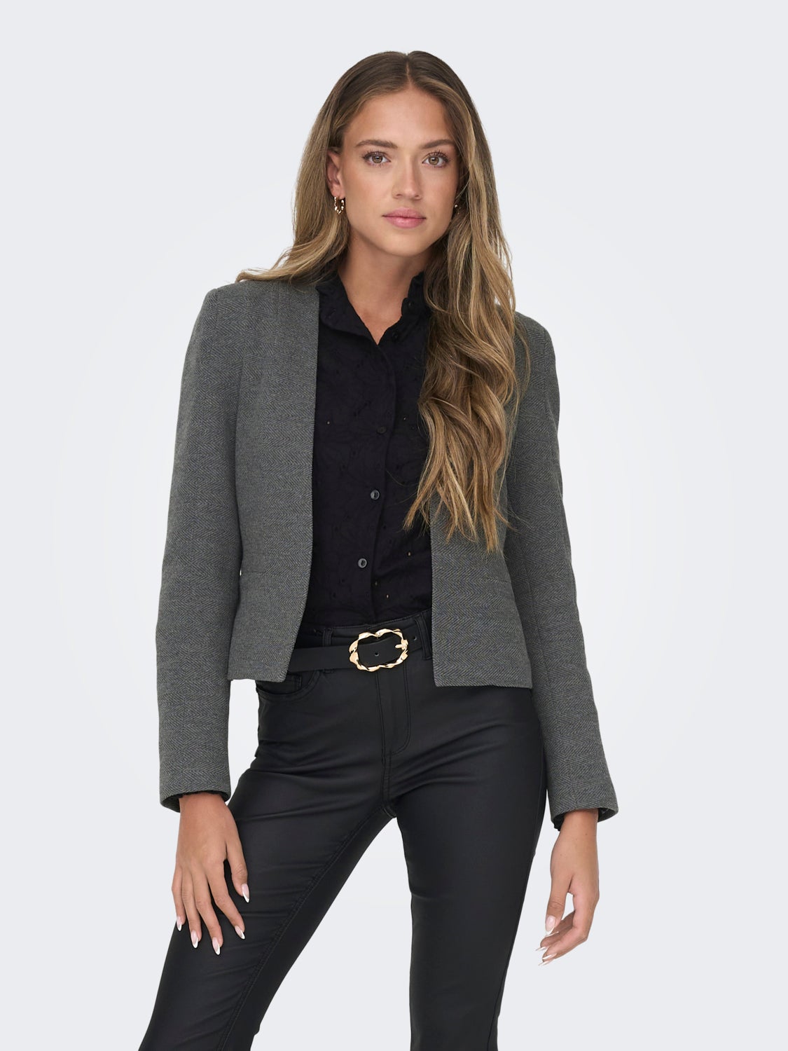 Short open blazer