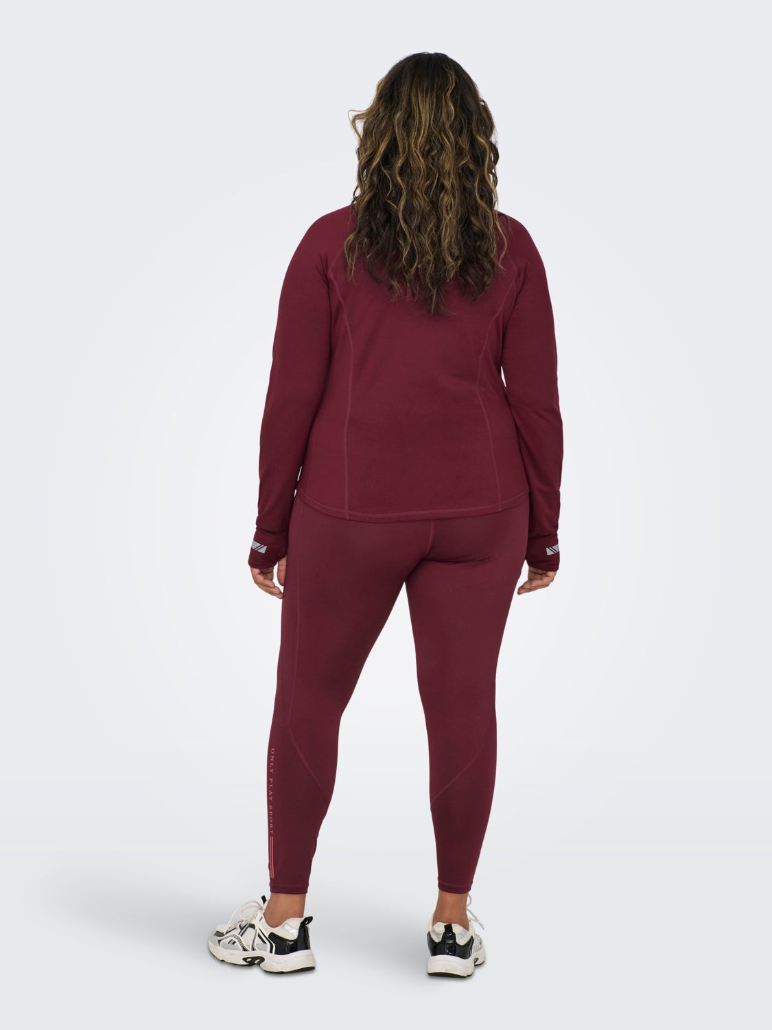 Curvy highneck running Training Top
