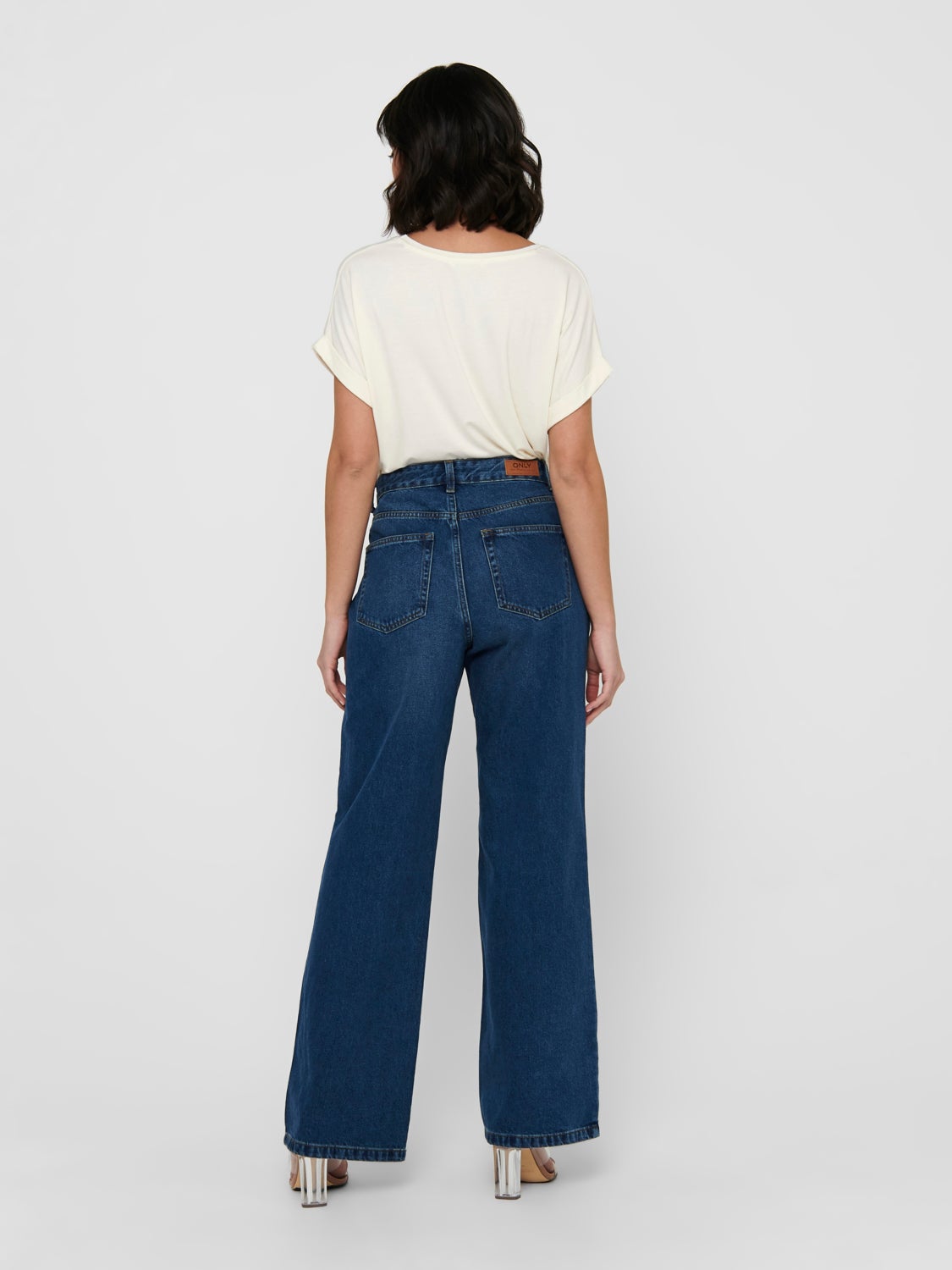 ONLBianca hw wide Flared Jeans