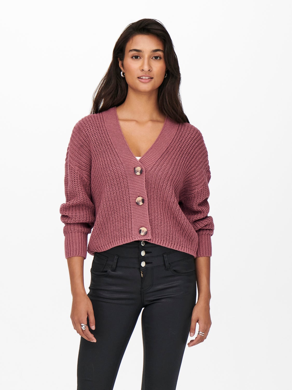 Texture Knitted Cardigan