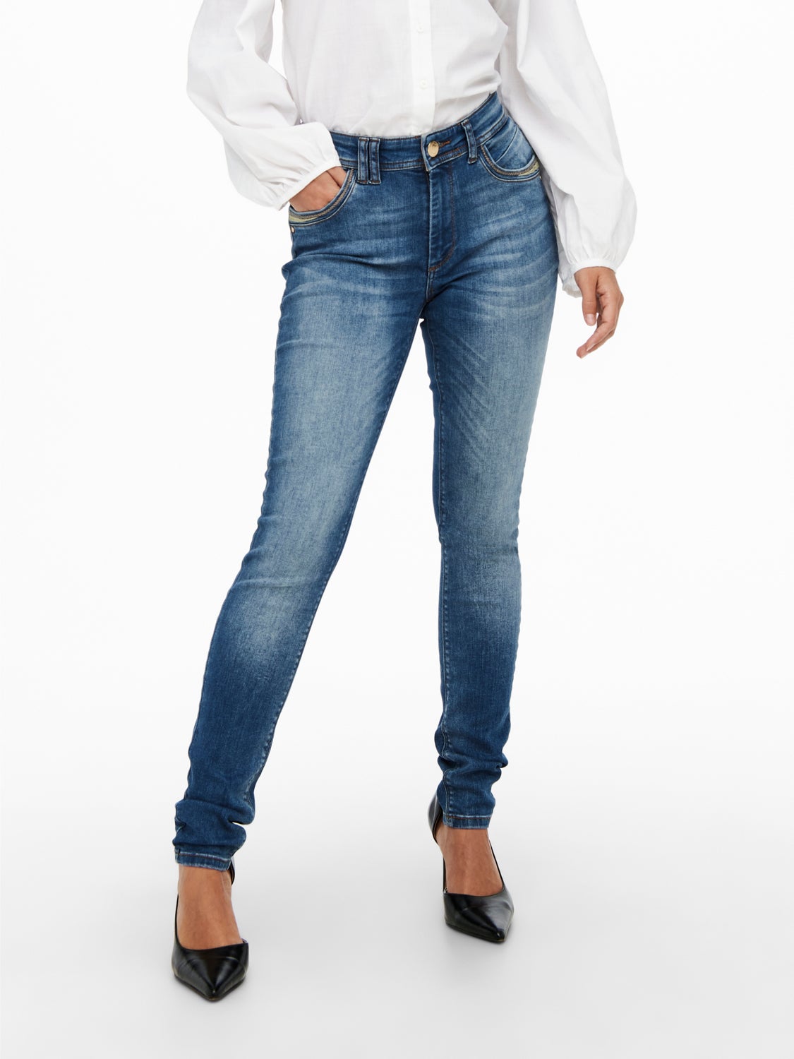 ONLStacy mid ankle Skinny fit jeans
