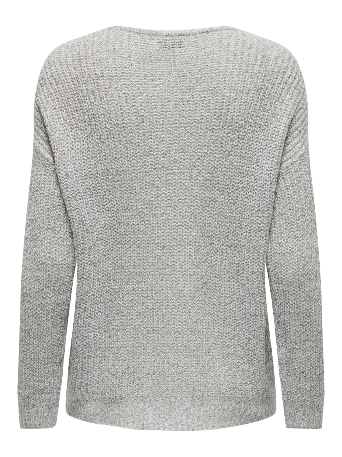 V-neck knitted pullover
