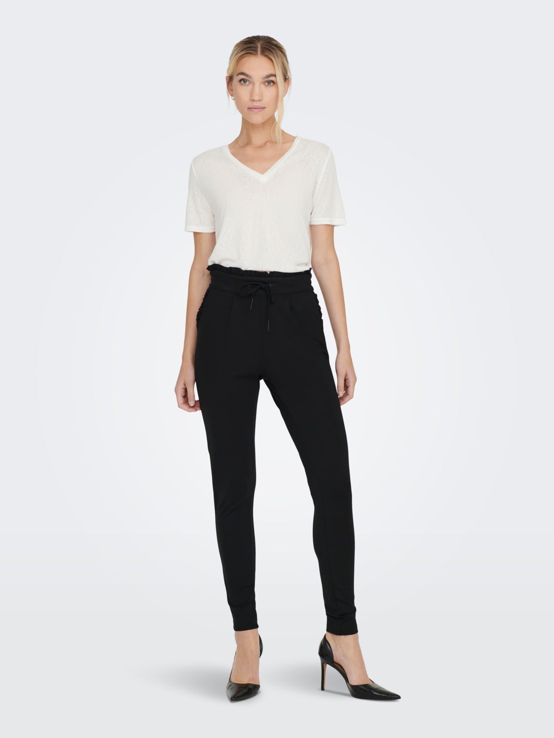 Tall draw string trousers