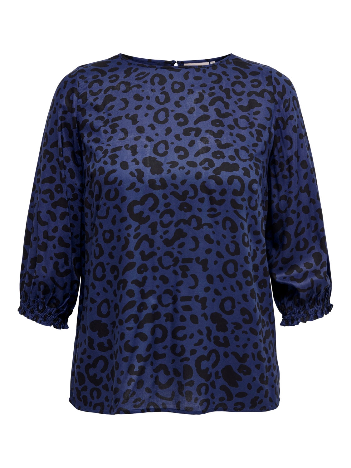 Curvy Patterned viscose Top